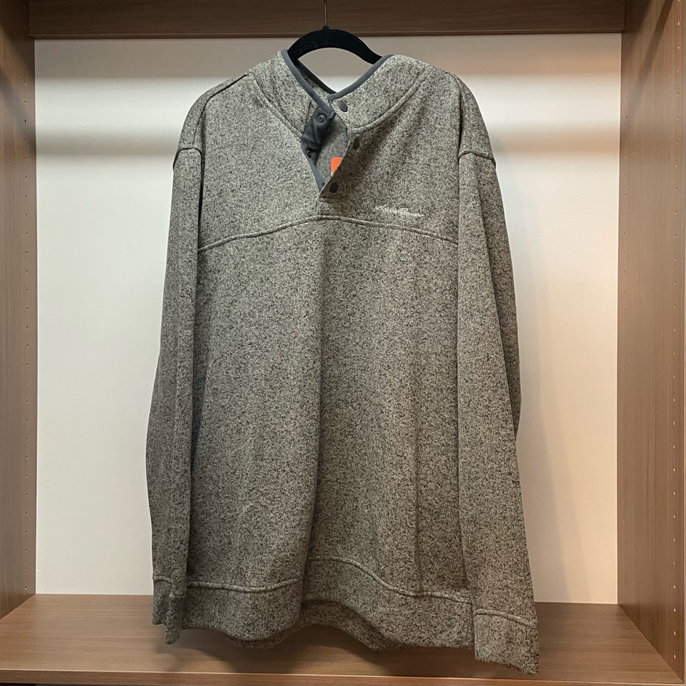 Eddie Bauer Quarter Snap Sweater